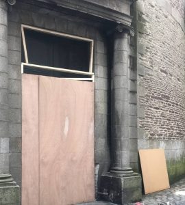 La cathédrale Saint-Pierre de Rennes a été touchée par un début d’incendie, dans la nuit de jeudi 11 à vendredi 12 juin.