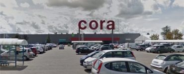 ’hypermarché Cora du Technopôle de Borny, à Metz (Moselle)