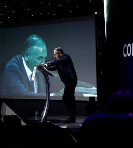 Eric Zemmour, le 28 septembre, lors de la Convention de la droite à Paris.