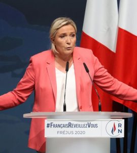 Le slogan «Réveillez-vous», utilisé par Marine Le Pen à Fréjus, est-il le même que celui utilisé par le parti nazi ?