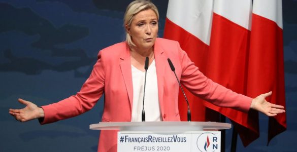 Le slogan «Réveillez-vous», utilisé par Marine Le Pen à Fréjus, est-il le même que celui utilisé par le parti nazi ?