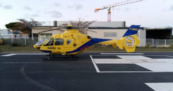 Hôpital de Béziers : des riverains menacent de tirer au fusil sur l’hélicoptère du Samu