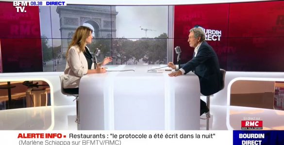 est l'invitée de Jean-Jacques Bourdin