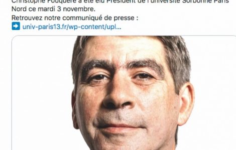 Un proche de la mouvance islamo-gauchiste à la tête de la Sorbonne Paris-Nord