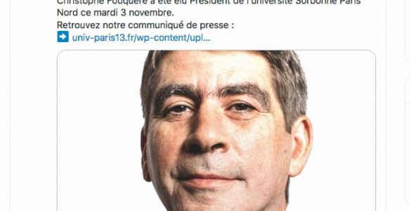 Un proche de la mouvance islamo-gauchiste à la tête de la Sorbonne Paris-Nord