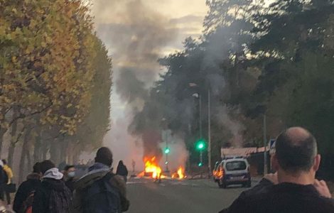 Compiègne : scènes de violence aux abords du lycée Mireille-Grenet