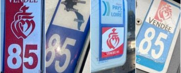 Les Vendéens vont devoir retirer le coeur rouge et blanc de leurs plaques d'immatriculations