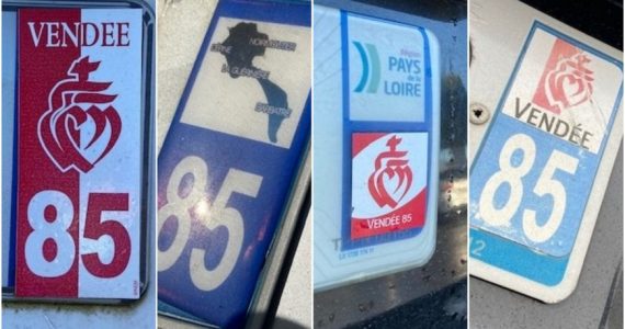 Les Vendéens vont devoir retirer le coeur rouge et blanc de leurs plaques d'immatriculations