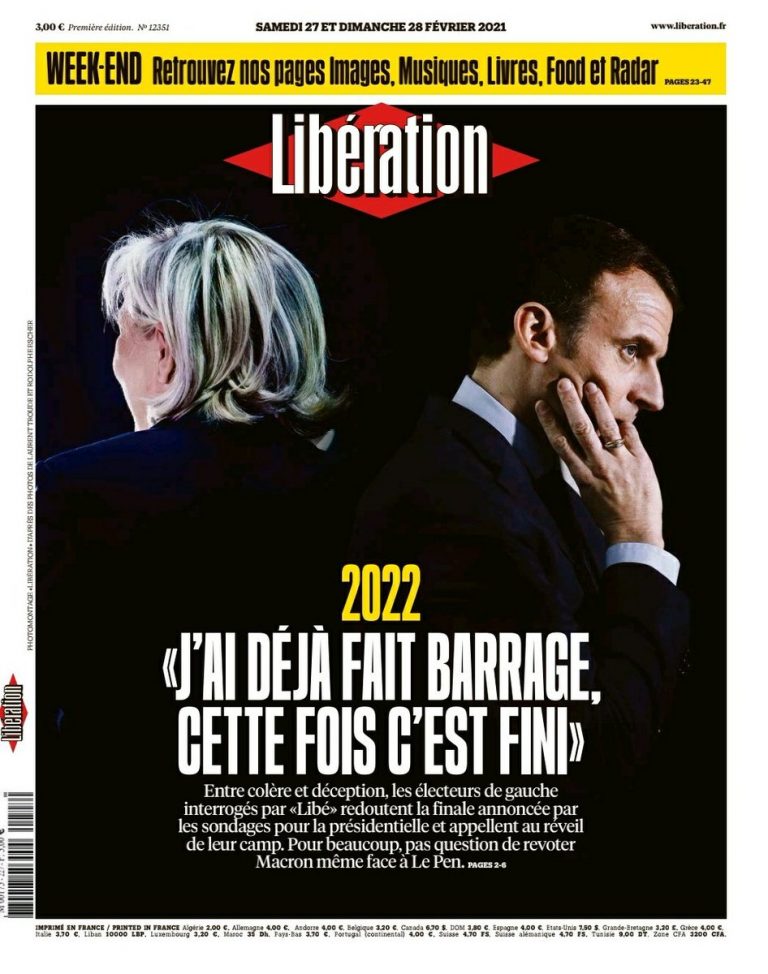 Deuxième Tour élection Présidentielle 2022 Date Présidentielle 2022 : les électeurs de gauche lassés, « le barrage est