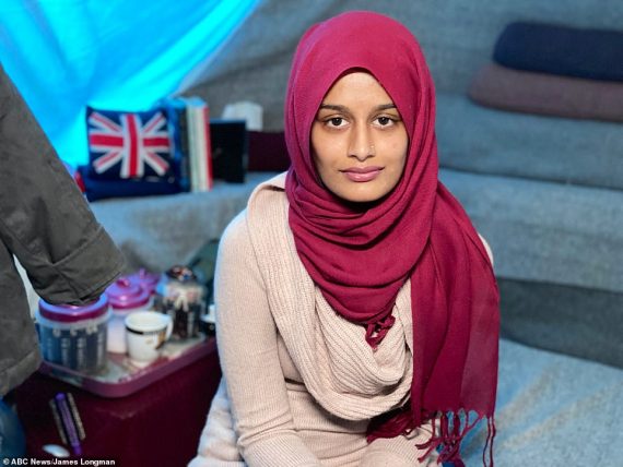 Shamima Begum, épouse de l'E.I., déchue de la nationalité ...