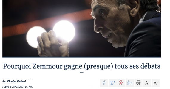 Il ne faut jamais débattre avec l’extrême-droite