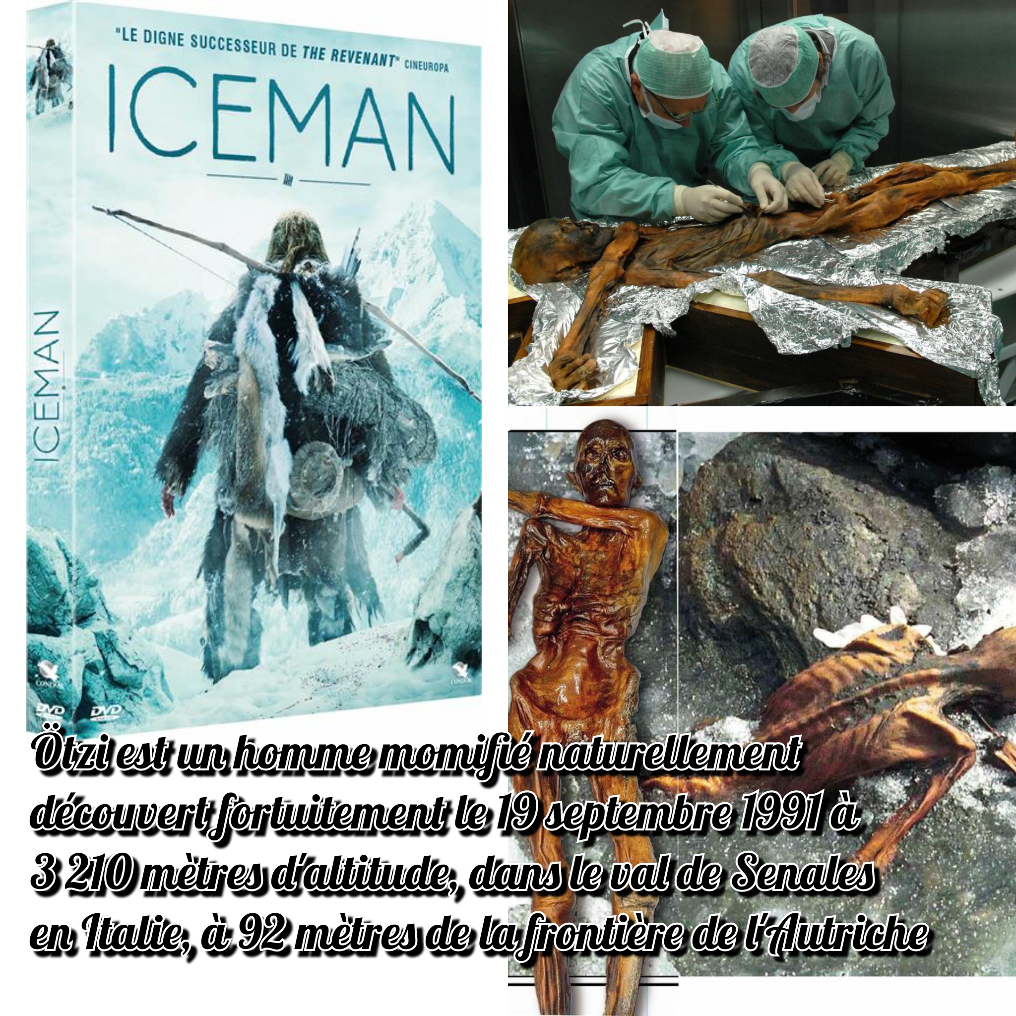 Iceman : un film qui s'est inspiré de la découverte archéologique de l'homme nommé Ötzi(Màj : documentaire) - Fdesouche
