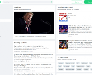 Le réseau social Gab, prisé des ultraconservateurs américains, a été piraté et ses données volées