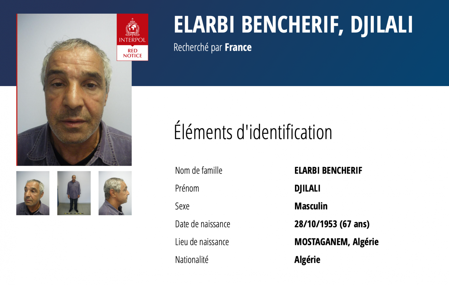 Enquête internationale pour meurtre : Interpol recherche Algérien de 18 ans à Tlemcen
