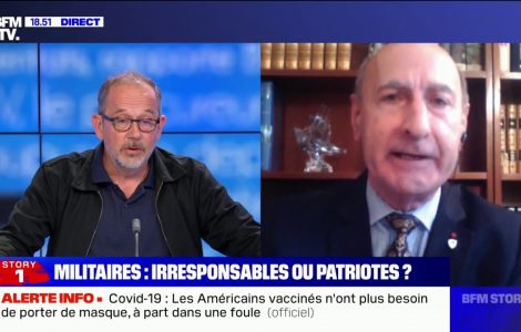 Tribune de militaires: vif échange entre le général Antoine Martinez et le journaliste Thomas Legrand
