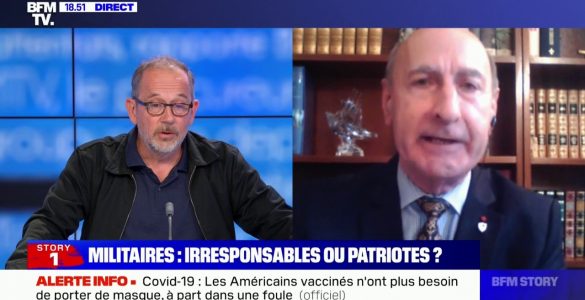 Tribune de militaires: vif échange entre le général Antoine Martinez et le journaliste Thomas Legrand