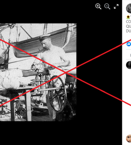 Cette photo montre un marin libérant un esclave de ses fers, pas un colon lui coupant les pieds