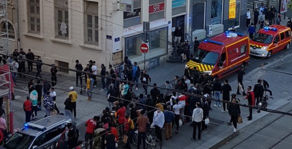 Lyon : un blessé après une rixe et des tirs de mortiers à la Guillotière