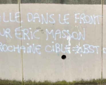 Lyon : un tag ciblant Eric Masson et la police du 8e arrondissement retrouvé ce lundi