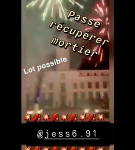 Villeurbanne : ils tournent un clip de promotion du mortier en tirant vers la mairie et le commissariat