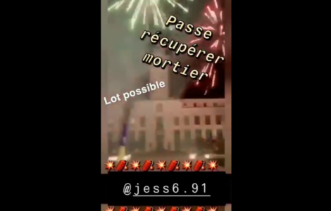 Villeurbanne : ils tournent un clip de promotion du mortier en tirant vers la mairie et le commissariat