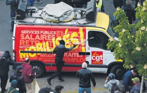 INFO JDD. Violences anti-CGT du 1er-Mai : la note qui accuse les ultras et dédouane la préfecture de police