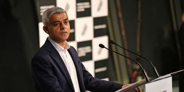 Le maire travailliste de Londres Sadiq Khan réélu pour un deuxième mandat