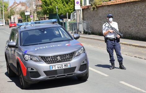 Nantes : un policier frappé au visage sur le parking du commissariat