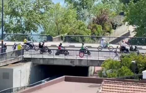 VIDEO. Plus d'une centaine de motos et de quads dans les rues de Toulouse pour un rodéo sauvage