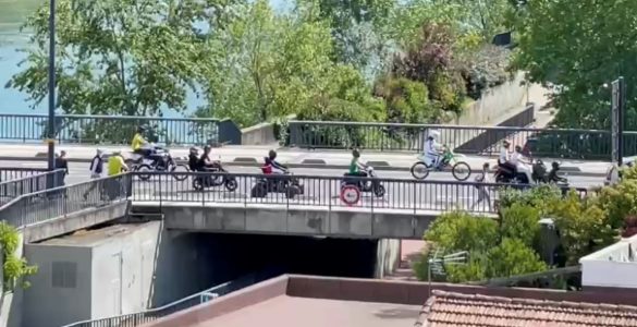 VIDEO. Plus d'une centaine de motos et de quads dans les rues de Toulouse pour un rodéo sauvage