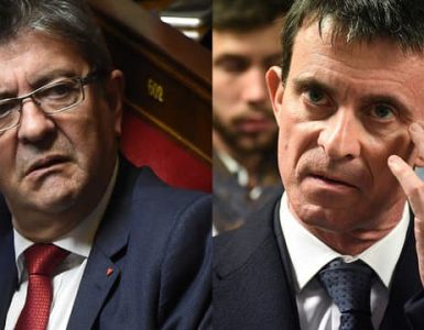 Valls appelle à ne pas voter pour une liste d'union avec LFI, Mélenchon dénonce du "post-franquisme"
