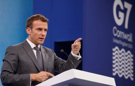 G7 : contre le vote nationaliste, Macron prône des décisions internationales "utiles"