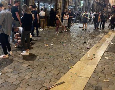 Lyon : une grosse bagarre rue Mercière, des mouvements de foule pour évacuer l’artère