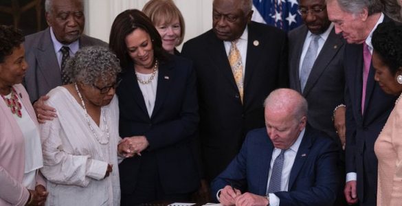 156 ans après, un jour férié pour marquer la fin de l'esclavage aux Etats-Unis