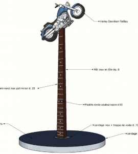 La statue Harley de Johnny Hallyday fait tousser les écologistes à Paris