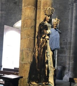 Statue de la Vierge dégradée par un feu à la basilique de Guingamp : « Un incendie volontaire »