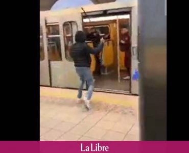 Bagarre entre bandes rivales dans la station de métro Osseghem (VIDEO)