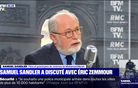 "Je sentais en lui des regrets": Samuel Sandler raconte sa conversation téléphonique avec Éric Zemmour