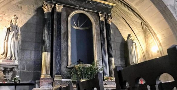 Poitiers : une statue du Christ victime de vandalisme à l'église Saint-Porchaire