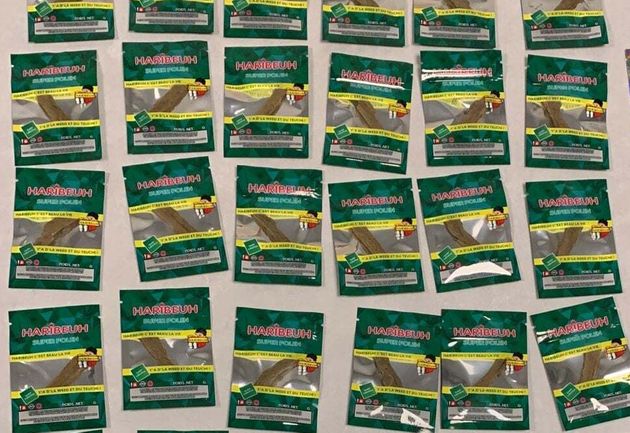 Des sachets de "Haribeuh" saisis lors d'une opération anti-drogue dans le Vaucluse