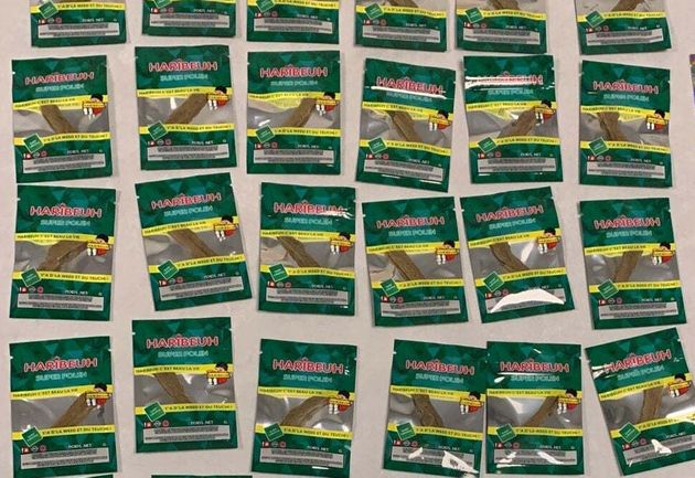 Des sachets de "Haribeuh" saisis lors d'une opération anti-drogue dans le Vaucluse