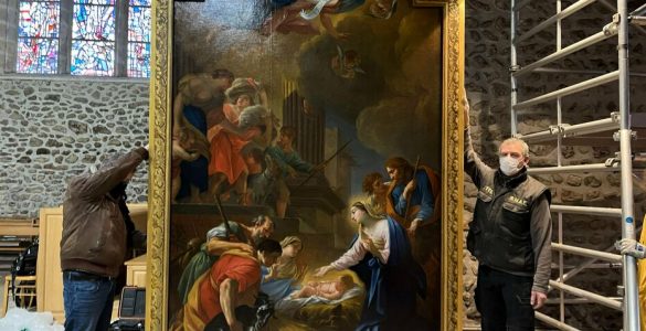 «On pensait que c’était une croûte» : une toile de maître découverte dans une église d’Évry-Courcouronnes ?