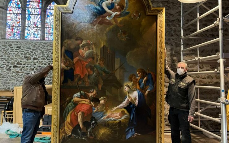 «On pensait que c’était une croûte» : une toile de maître découverte dans une église d’Évry-Courcouronnes ?