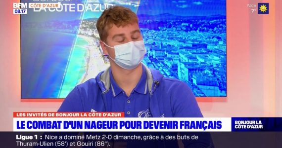 Natation: un Niçois de 16 ans bat des records… mais ne peut pas défendre les couleurs de la France