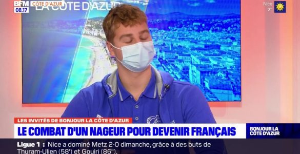 Natation: un Niçois de 16 ans bat des records… mais ne peut pas défendre les couleurs de la France
