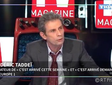 Crise en Ukraine : Frédéric Taddeï arrête son émission sur RT France "par loyauté" pour la France