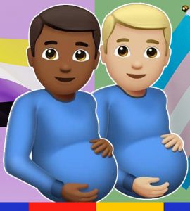 Pourquoi il y a un homme enceint dans les nouveaux émojis d’iPhone