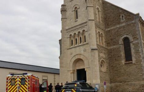 INFO OUEST-FRANCE. Feu à l’église de Saint-Gilles-Croix-de-Vie : la piste criminelle « privilégiée »