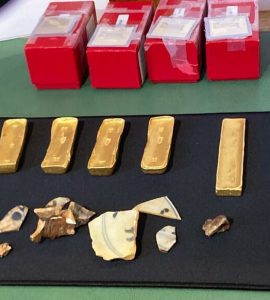 Des lingots d’or pillés dans une épave française il y a 40 ans retrouvés aux États-Unis