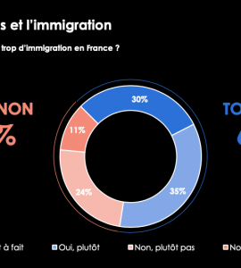 Sondage : 65 % des Français estiment qu’il y a trop d’immigration en France